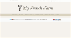 Desktop Screenshot of myfrenchfarm.com